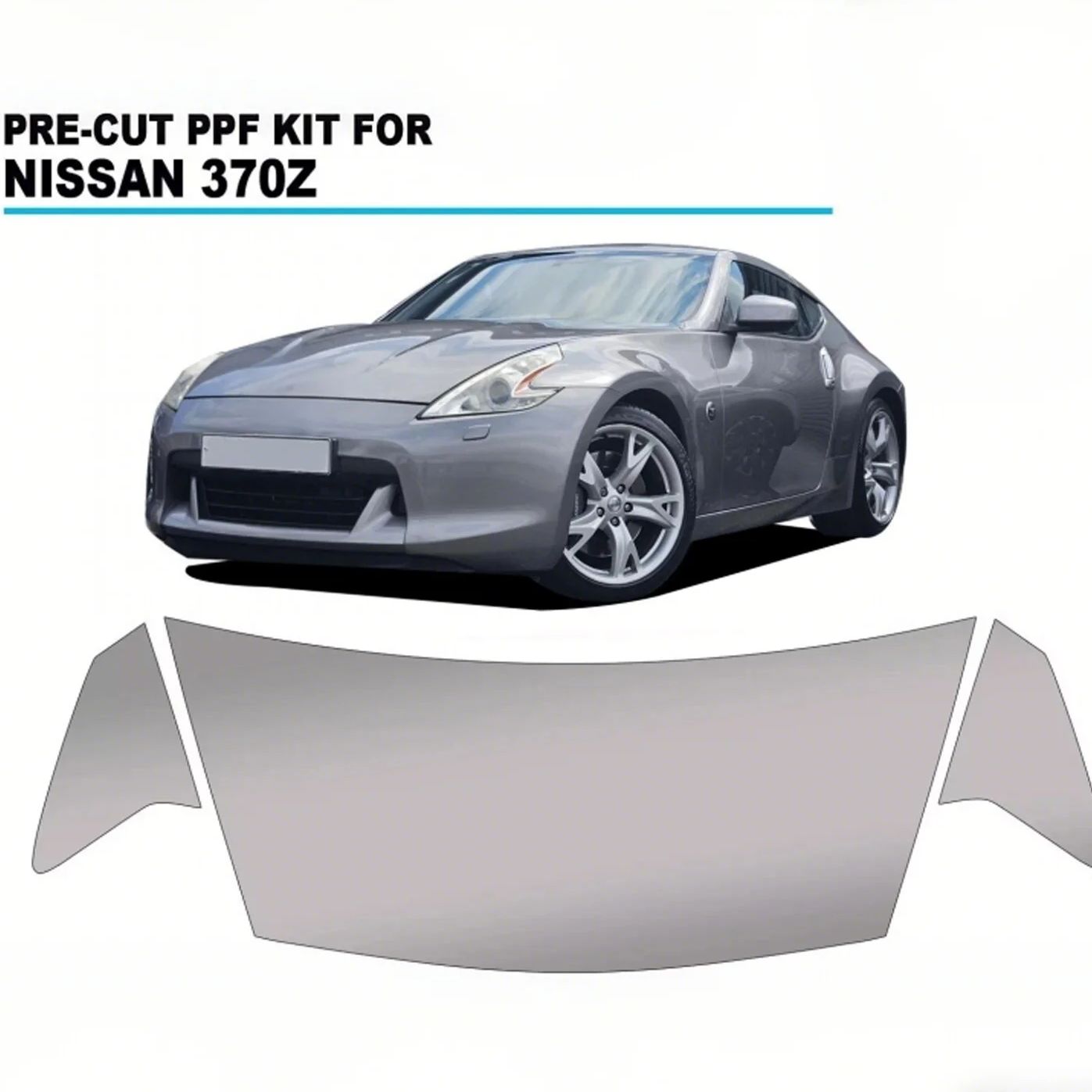 Paint Model Kit - 8.5Mil TPU Hood Bumper Paint Protection
