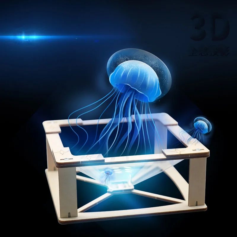 3D Holographic Projection DIY  - đánh giá và giá Model Kit Fantasy