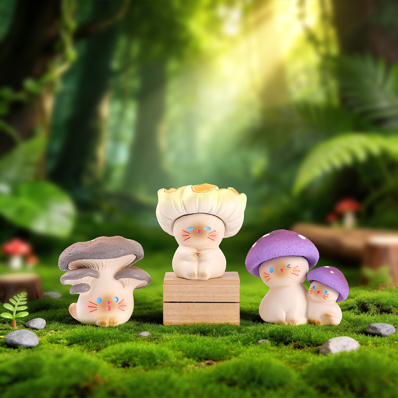 Mushroom Meow Fantasy Little F - đánh giá và giá Model Kit Fantasy