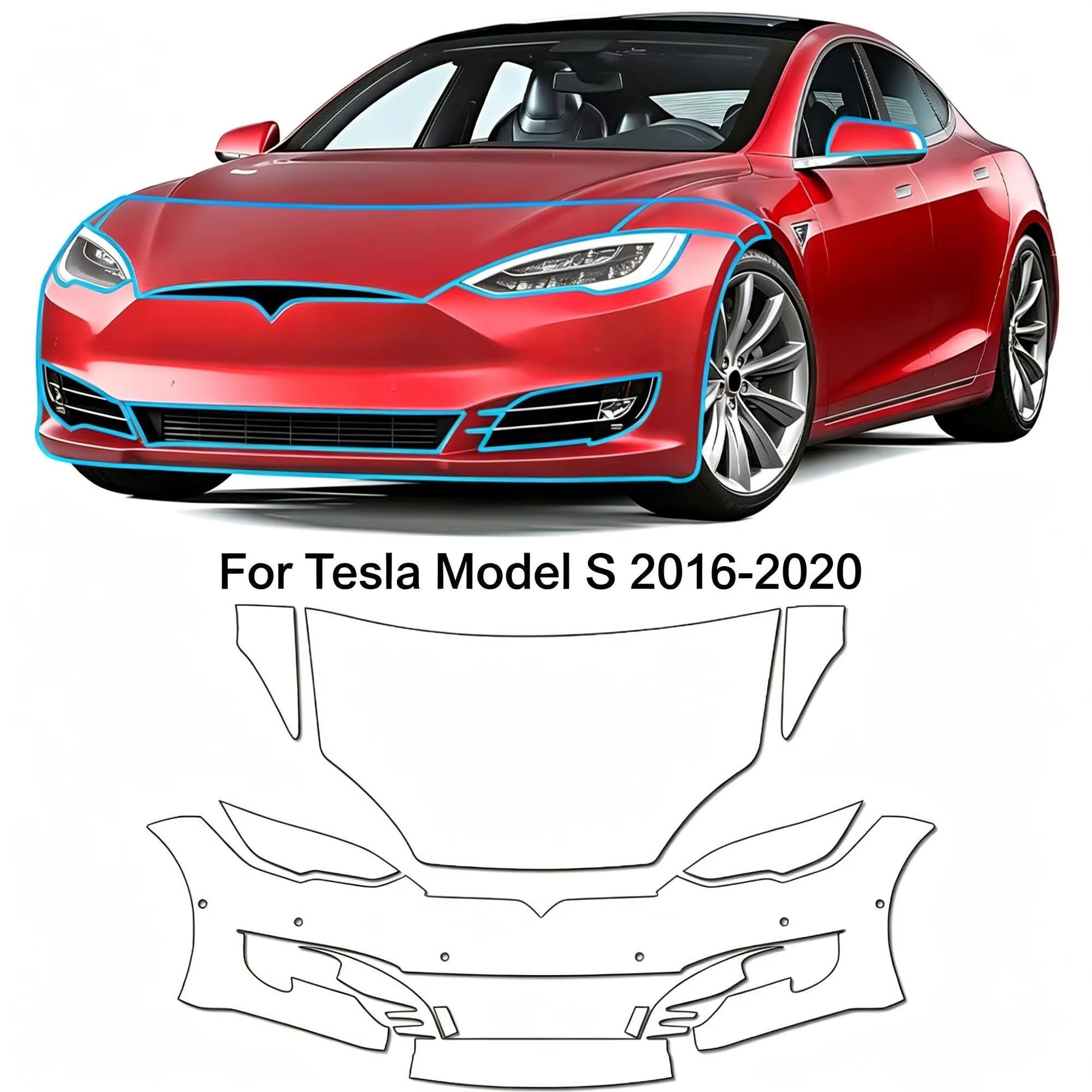 8.5Mil TPU Bumper Paint Protec - đánh giá và giá Paint Model Kit