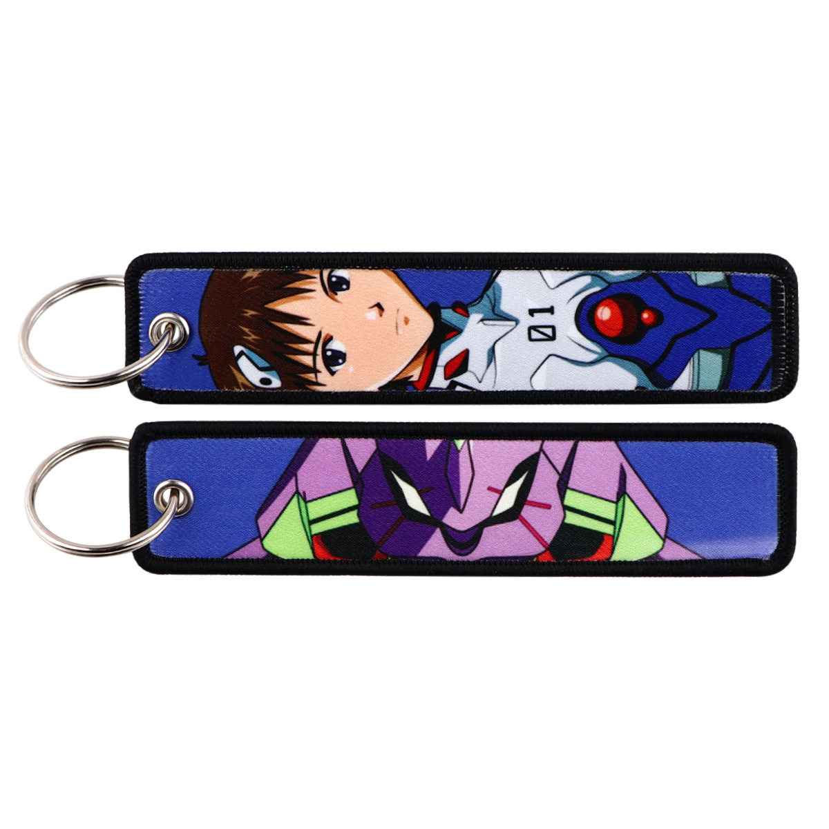 Anime EVA Embroidery Key Fobs  - đánh giá và giá Model Kit Eva