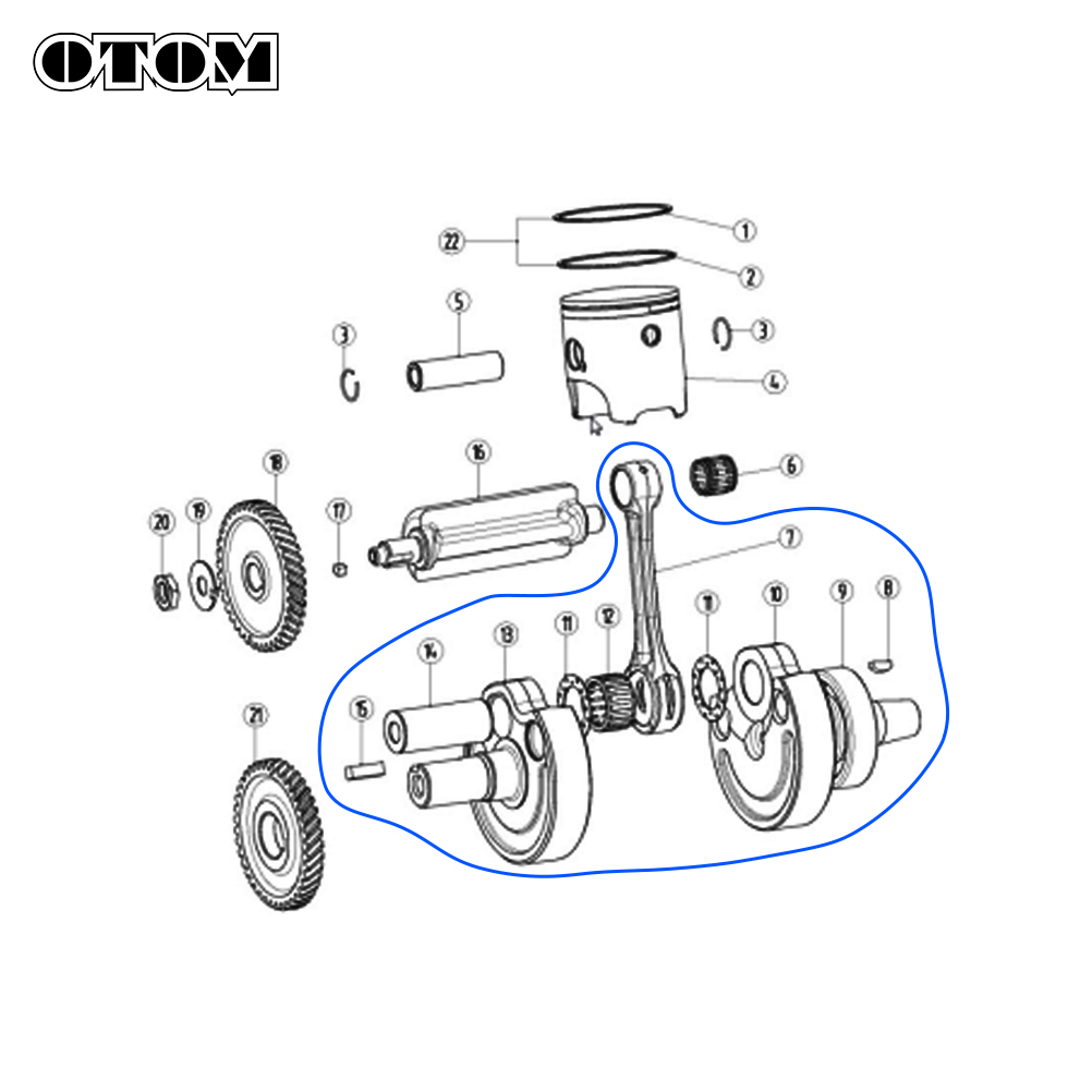 OTOM DT230 MT250 Motorcycle Cr - đánh giá và giá Model Kit Engine