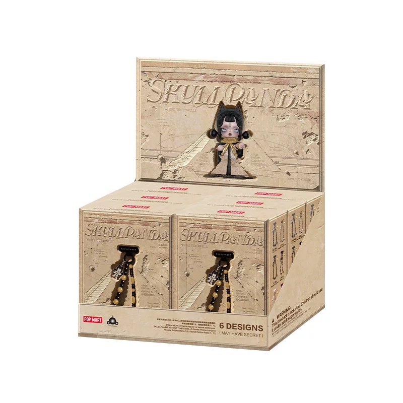 POPMART SKULLPANDA WHERE TIME  - đánh giá và giá Model Kit Anime Girl