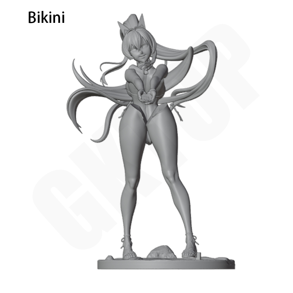 Fantasy Cat Eared Girl Miniatu - đánh giá và giá Model Kit Fantasy