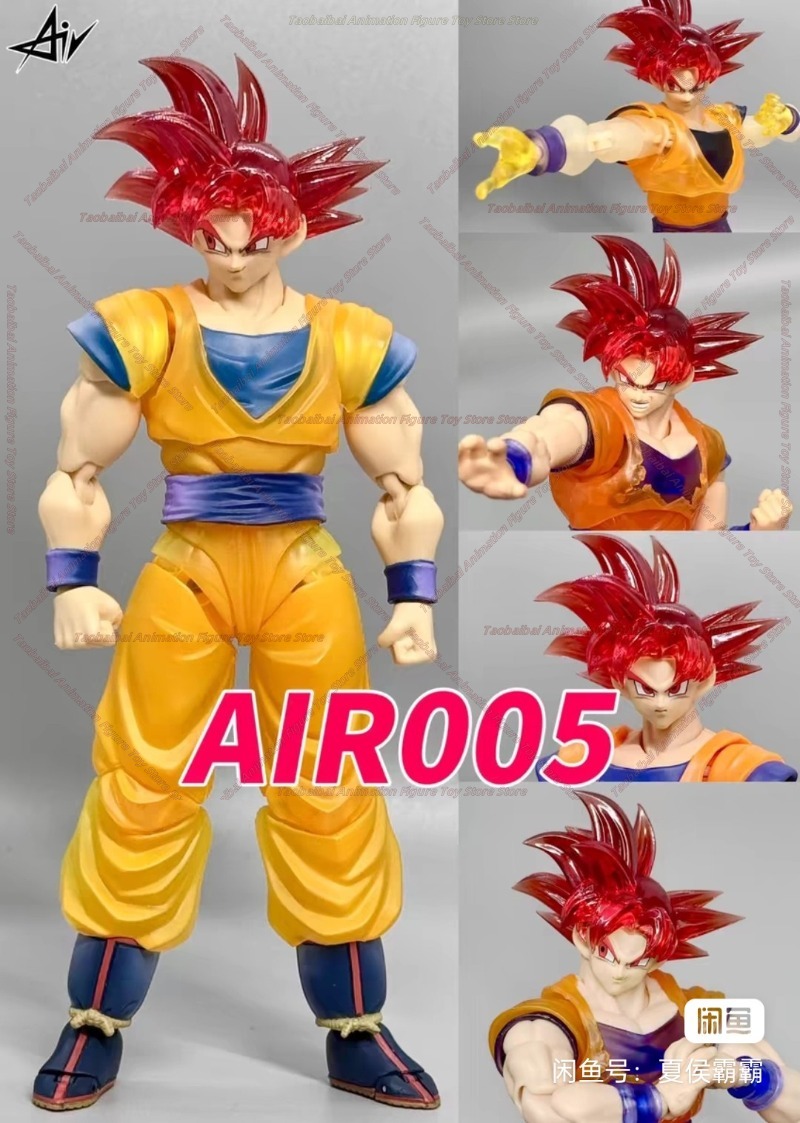 Air Studio Dragon Ball SHF Red - đánh giá và giá Model Kit Wukong