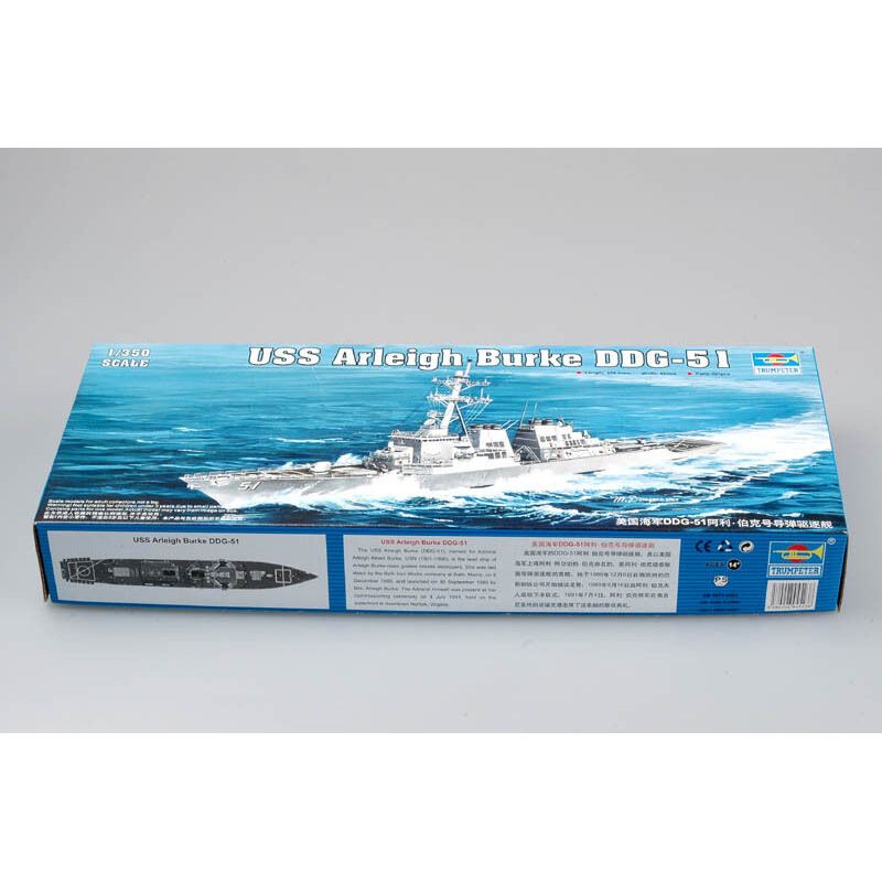 Trumpeter 04523 1/350 USS Arle - đánh giá và giá Model Kit Yacht