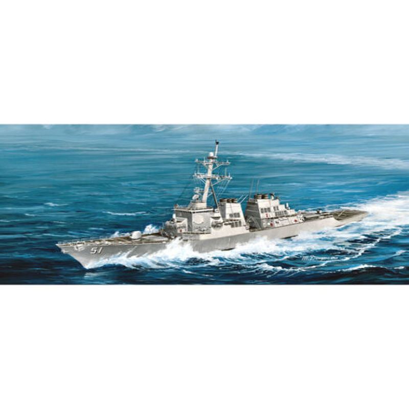 Trumpeter 04523 1/350 USS Arle - đánh giá và giá Model Kit Yacht