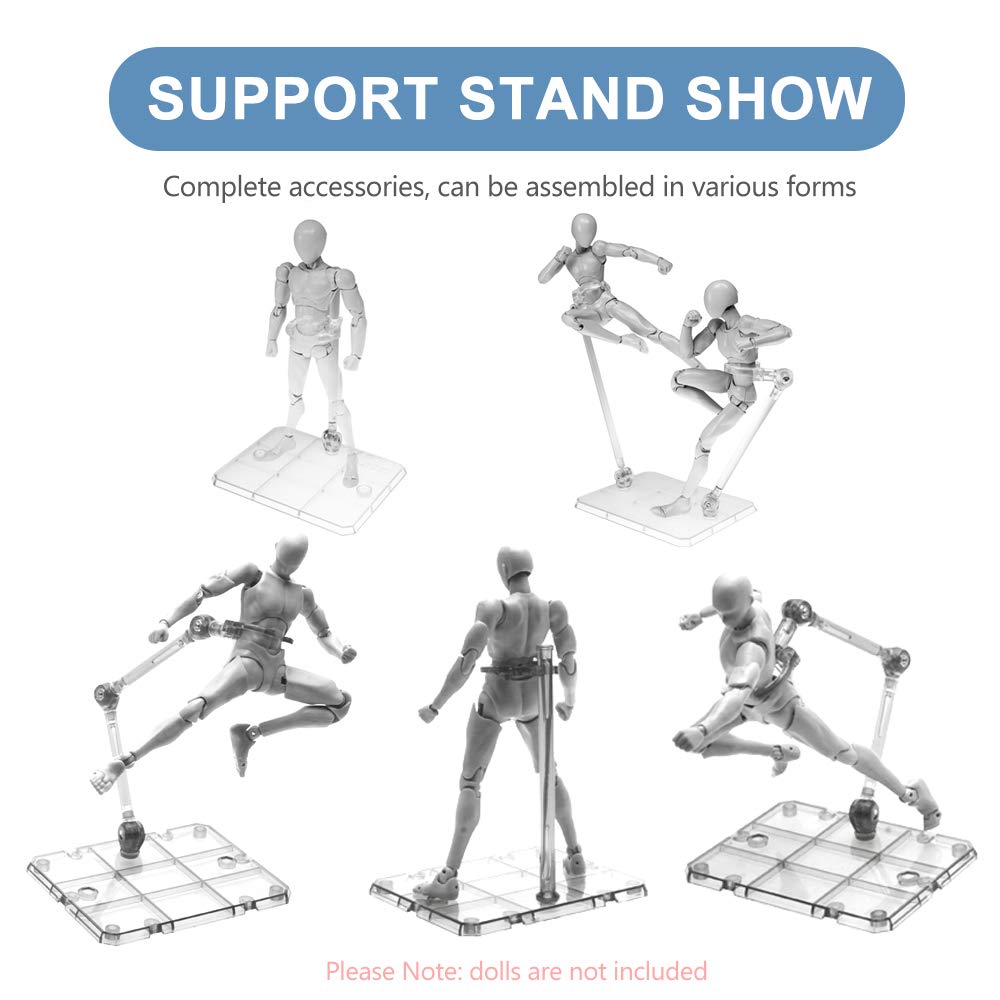 Clear Action Figure Stand,Asse - đánh giá và giá Model Kit Eva