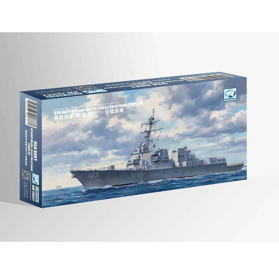 DM70022 DREAM 1/700 USA Navy A - đánh giá và giá Model Kit Yacht