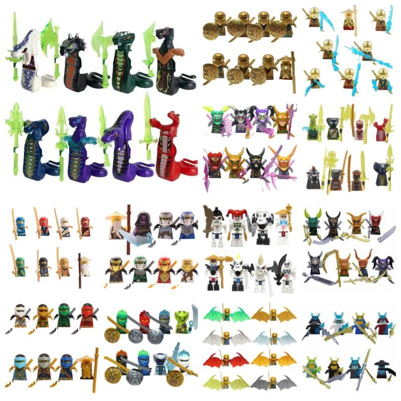 104 PCS ninja building block d - đánh giá và giá Model Kit Fantasy