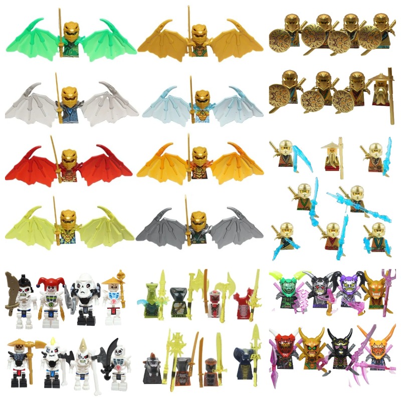 104 PCS ninja building block d - đánh giá và giá Model Kit Fantasy