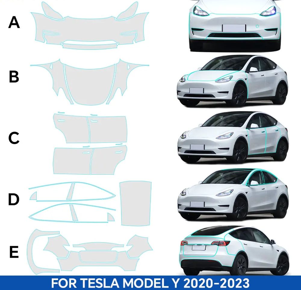 8.5Mil TPU Bumper Pre-cut PPF  - đánh giá và giá Paint Model Kit