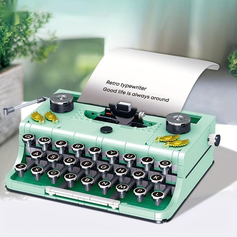 820PCS Typewriter Building Blo - đánh giá và giá Model Kit Vespa