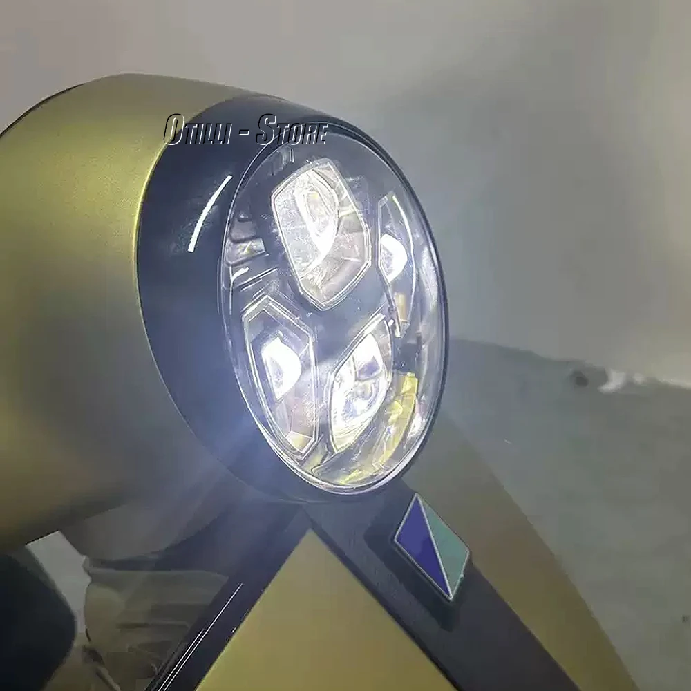 GTS300 LED Headlight New Motor - đánh giá và giá Model Kit Vespa