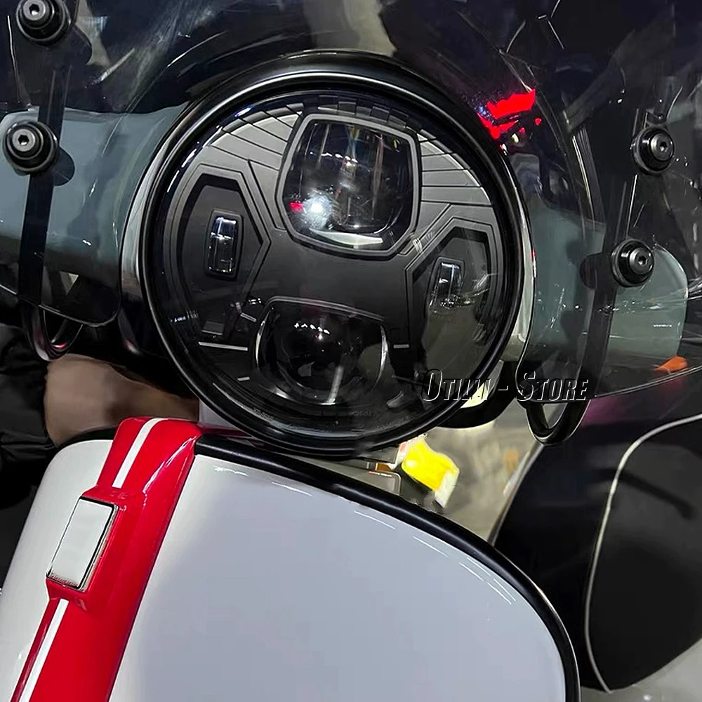 GTS300 LED Headlight New Motor - đánh giá và giá Model Kit Vespa