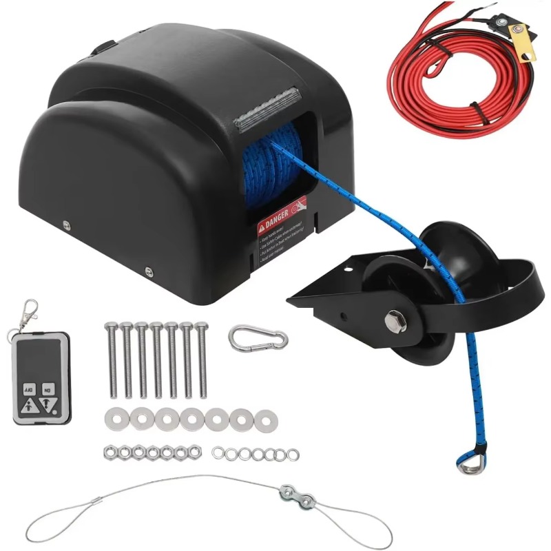 12V Electric Anchor Winch AC 4 - đánh giá và giá Model Kit Yacht