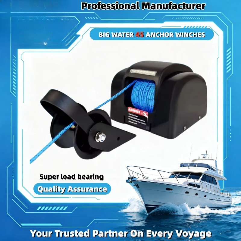 12V Electric Anchor Winch AC 4 - đánh giá và giá Model Kit Yacht