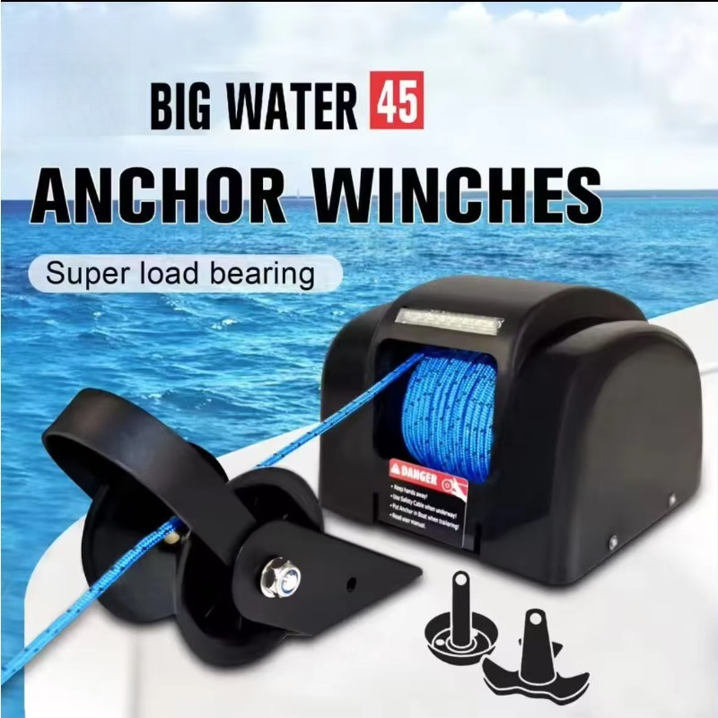 12V Electric Anchor Winch AC 4 - đánh giá và giá Model Kit Yacht